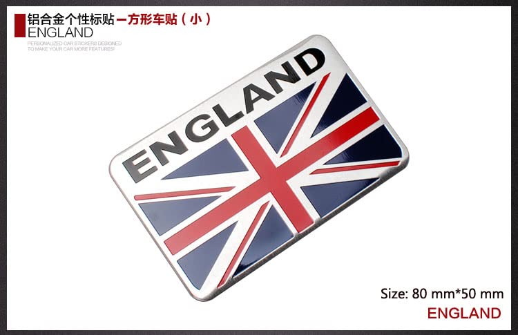 Bandiera Uk Auto Adesivo 3D Gel Bandiera UK Union Jack Per Auto - Decalcomania Rialzata, Adesivo Autoadesivo Adesivo 3d Union Jack - Foto 8