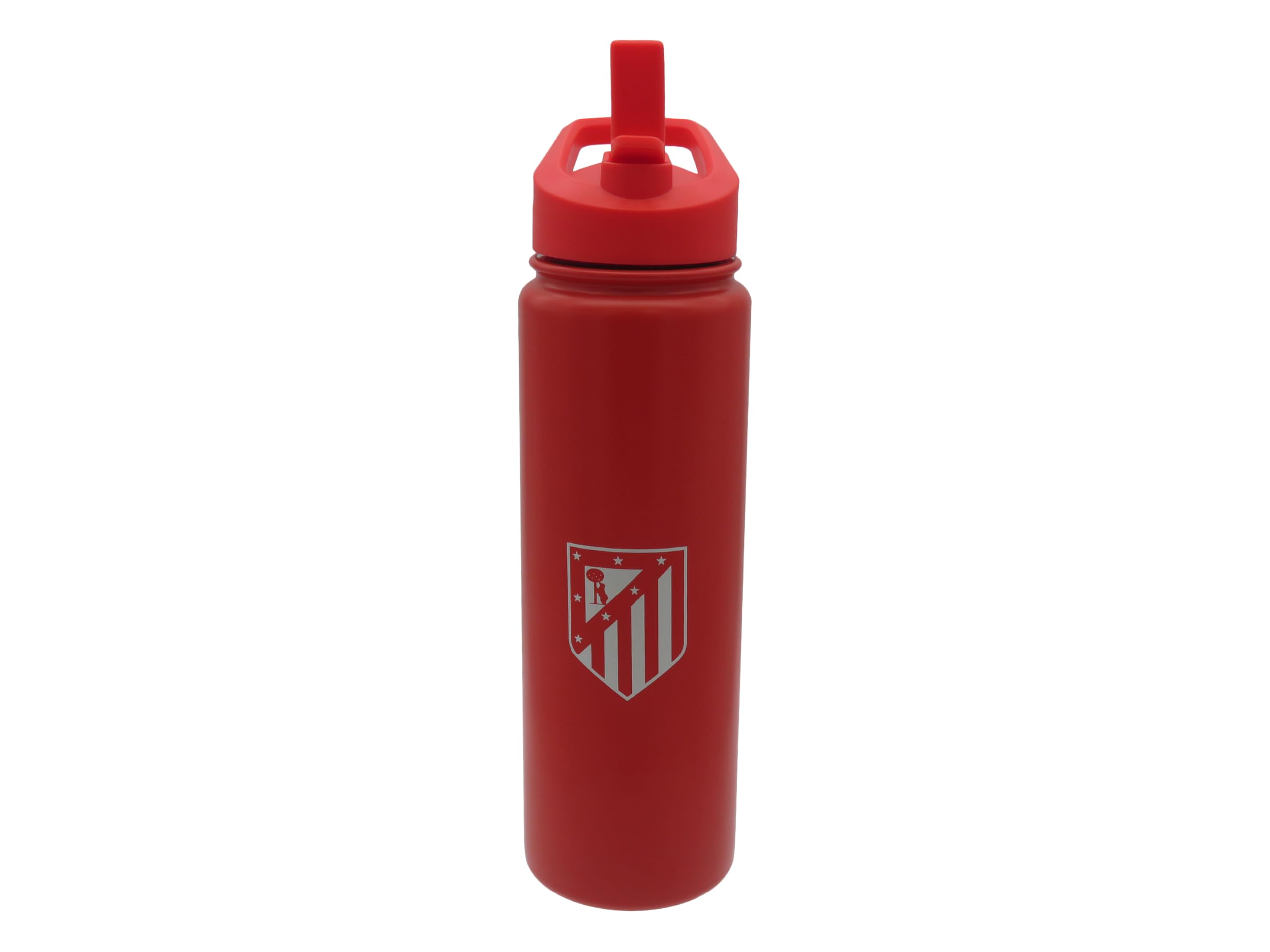 CyP Brands Atlético de Madrid, Double Walled Bottle, Water Bottle, Bottle, Canteen, Red, Official Product