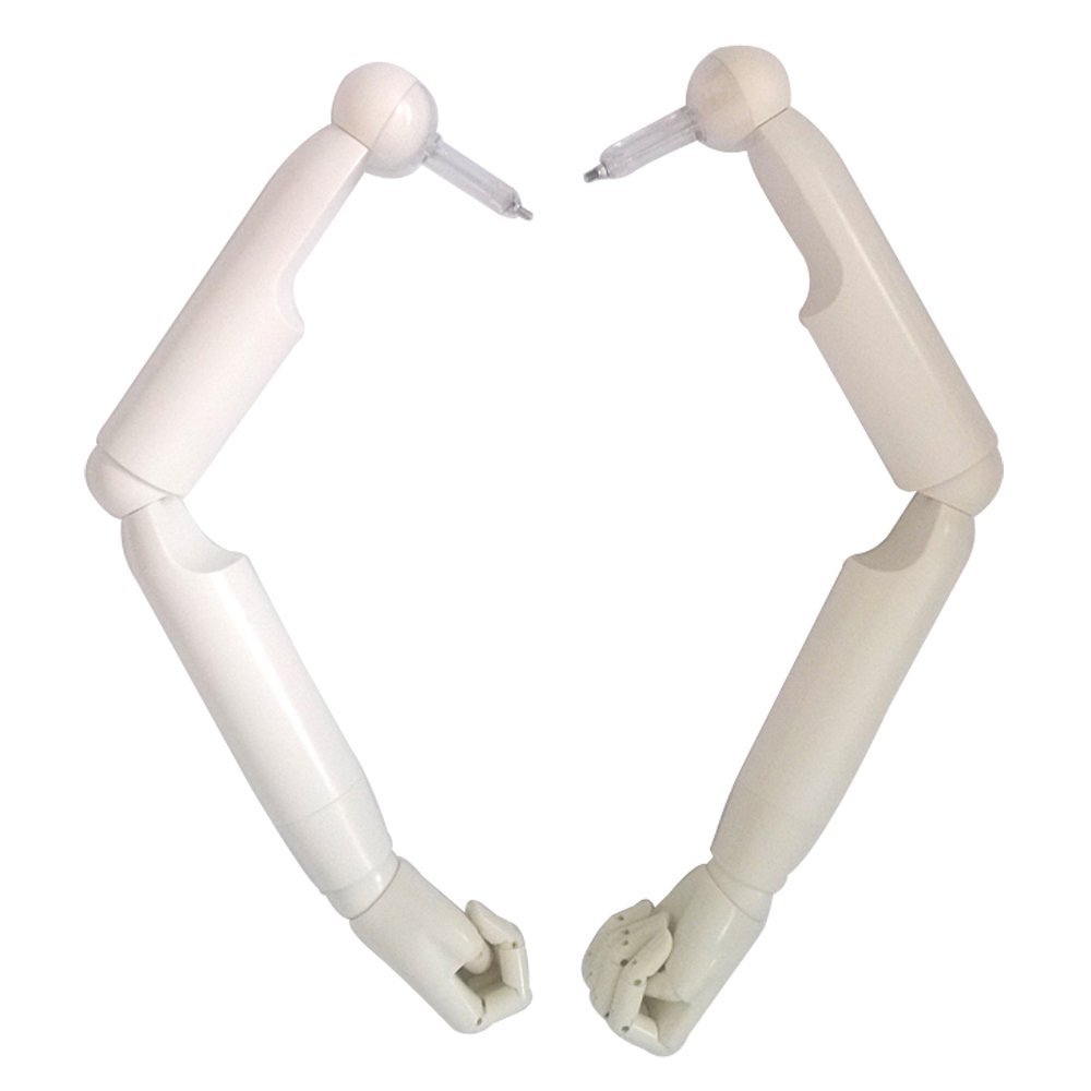 Buy Kukin Plastic of Mannequin arm, Flexible Joints of arms and Hands
