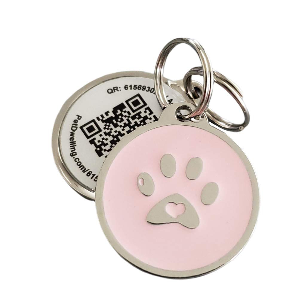 Buy Pet Dwelling 2D QR Code Pet ID Tag Dog Tags Cat Tags, Link to
