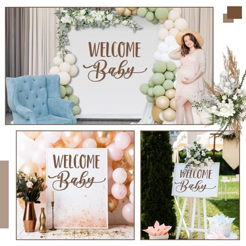 Decoración Baby Shower Vinilo Bienvenida Bebé miniatura 4