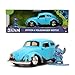 Jada Toys Disney Lilo and Stitch 1:32 Volkswagen Beetle Die-cast Car w/ 1.65