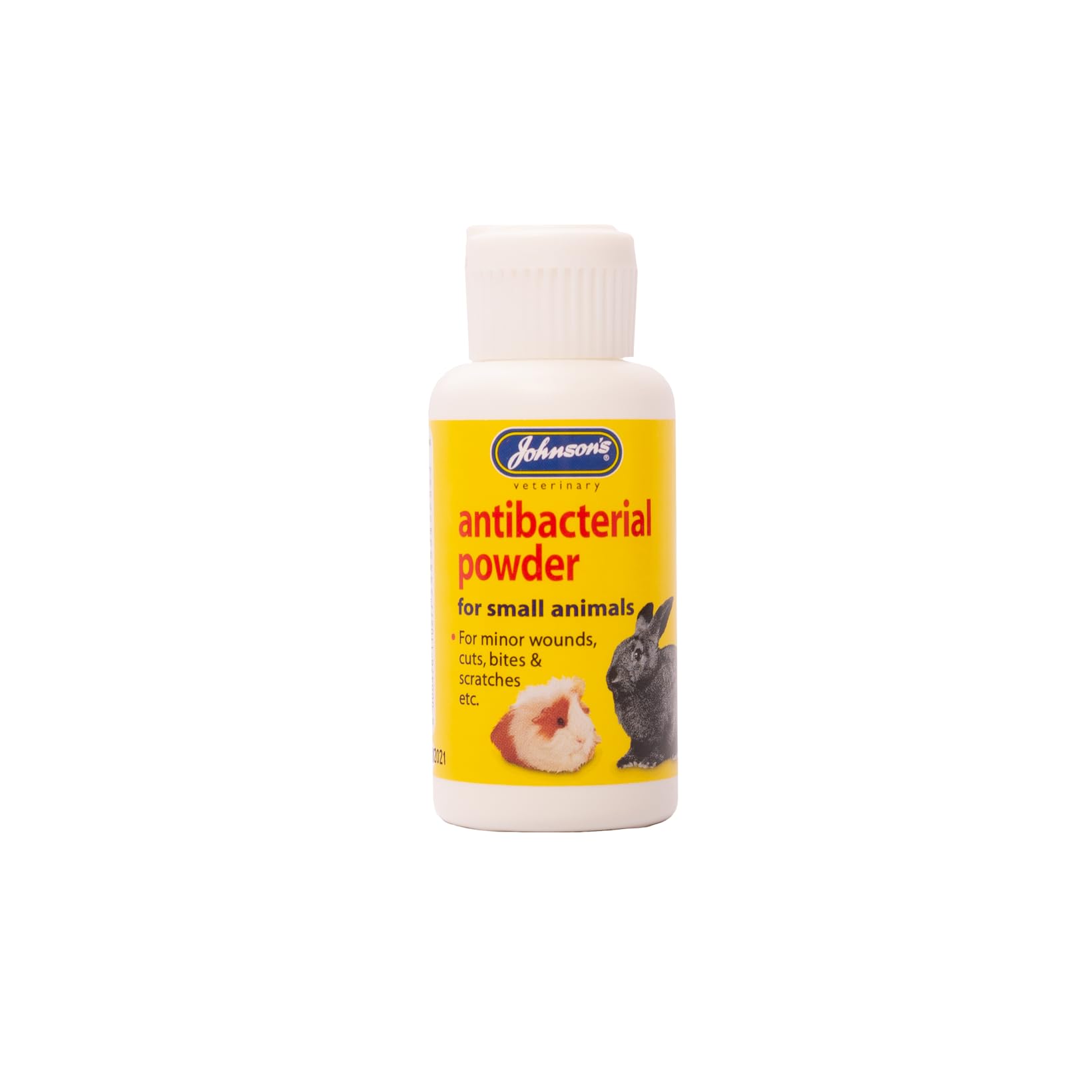 Johnson's Small Animal Anti-Bacterial Powder 20g - Soothes, Promotes Healing for Minor Wounds & Cuts