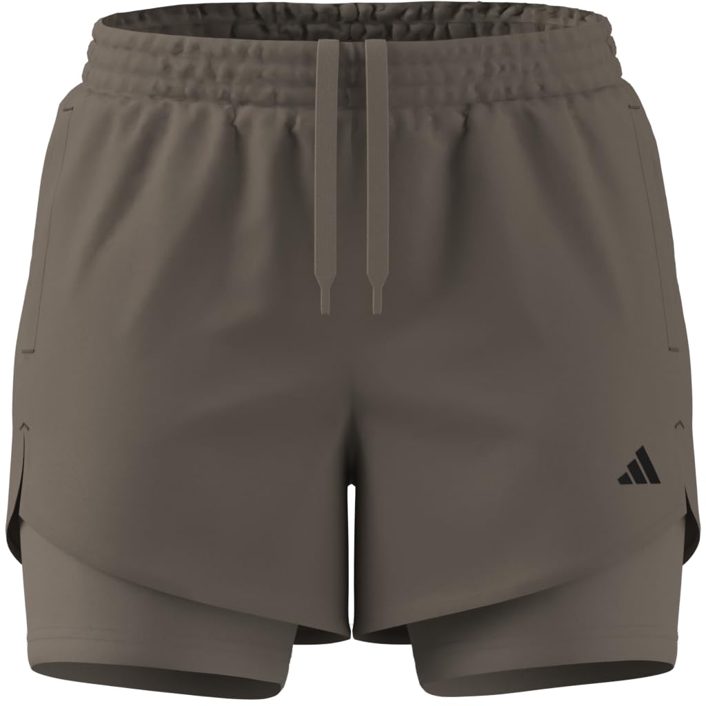 Adidas Damen AEROREADY Made for Training Minimal Two-in-One Shorts