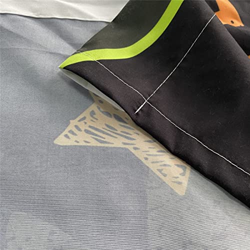 image for YUANZU Boys Kids Gaming Curtains Rod Pocket Gamer Gamepad Abstract Vid