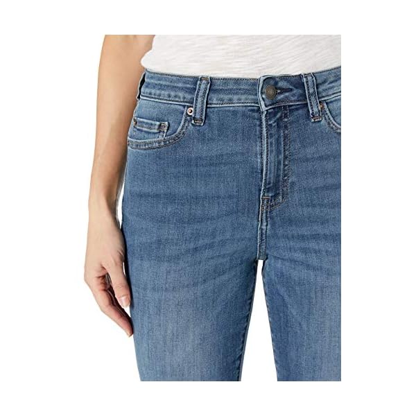 Amazon Essentials Women's High-Rise Skinny Jean, Medium Wash, 10