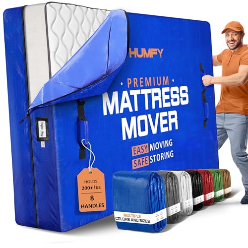 Mattress Bags For Moving With 8 Handles – Queen Mattress Moving...