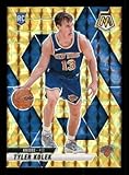 Basketball Trading Card 2024-25 Panini Mosaic Mosaic Reactive Yellow #208 Tyler Kolek NM Near Mint RC Rookie Knicks