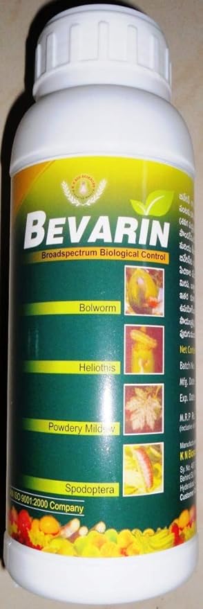 K N biosciences Bevarin (Beauveria Bassiana + Verticillium lecanii + Metarhizium Insecticide)