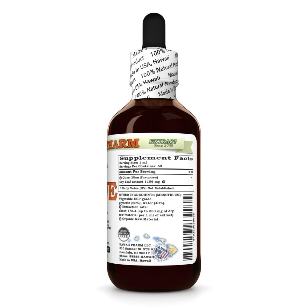 Amazon.com: Olive (Olea Europaea) Dry Leaf Glycerite, All Natural