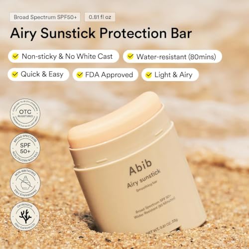 Image of Abib No White Cast SPF Gift Set 4EA Suncare Travel Essentials (Airy Sunstick + Quick Sunstick + Airy Sungel + Watery Sunscreen)