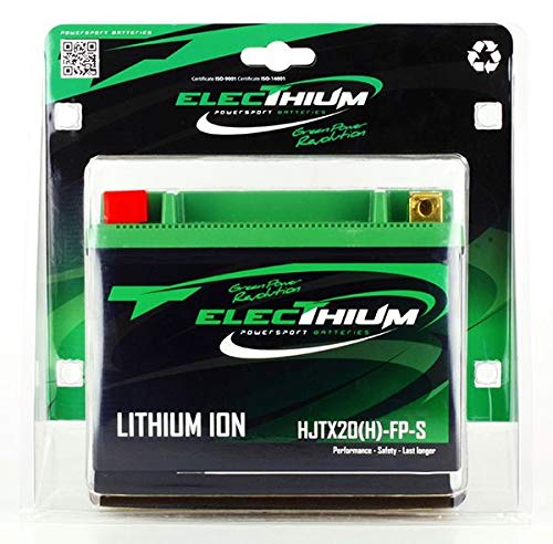 ELECTHIUM - Batterie Moto Lithium Hjtx20(H)-Fp-S - (Ytx20-Bs)