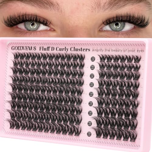 Image of Goddvenus Filter Lash Clusters Russian Volume Eyelashes Clusters