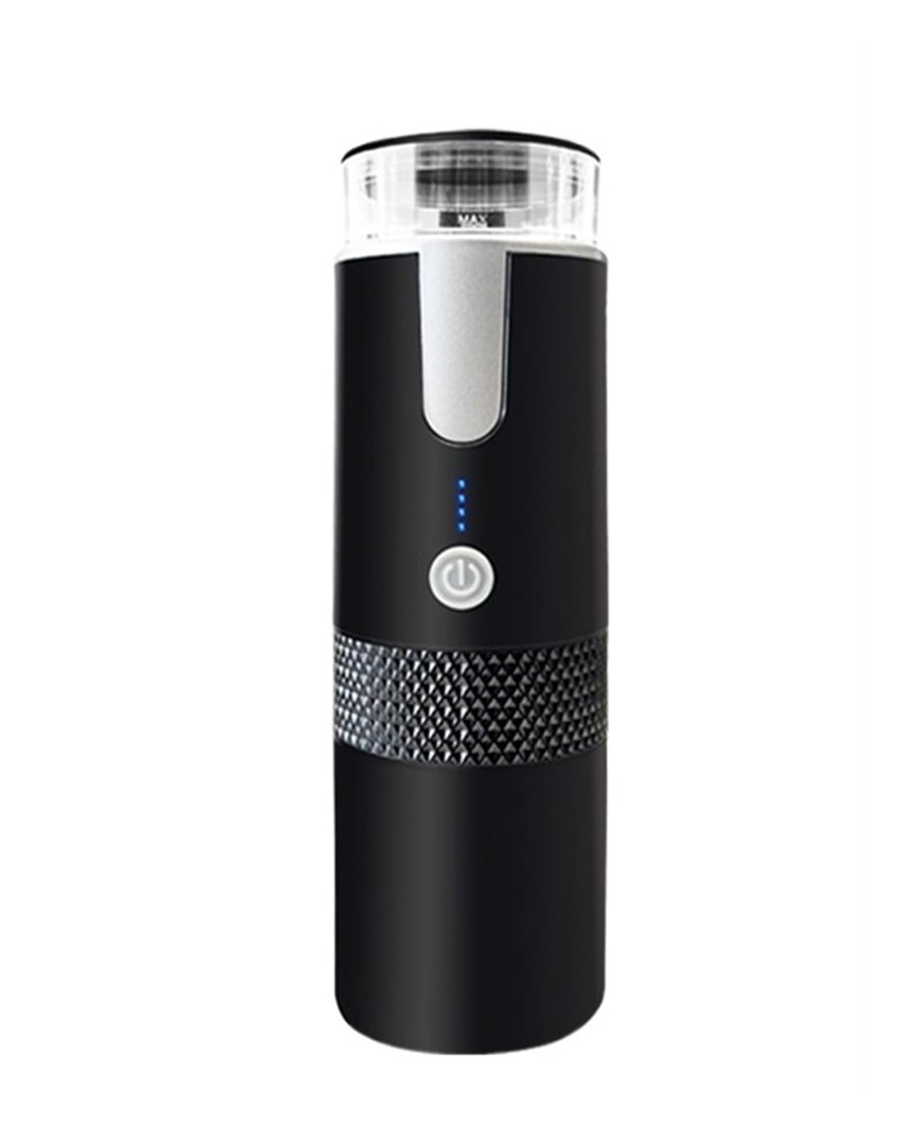 Macchina da Caffè Espresso Portatile, Macchine for caffè espresso elettriche portatili, monodose con tazza di caffè in polvere e contenitore for capsule, ricaricabili, automatiche per viaggi, campeggi