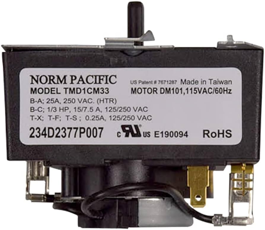 Amazon.com: 234D2377P007 TMD1CM33 for GE Specific Models Dryer