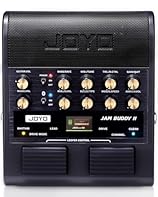 JOYO Upgraded JAM BUDDY II all-in-one portable electric guitar amp and effects pedal, packed into a compact, palm-sized unit weighing only 940g. It delivers rich, balanced sound through dual 2-inch full-range speakers and a bass radiator. The new LED...