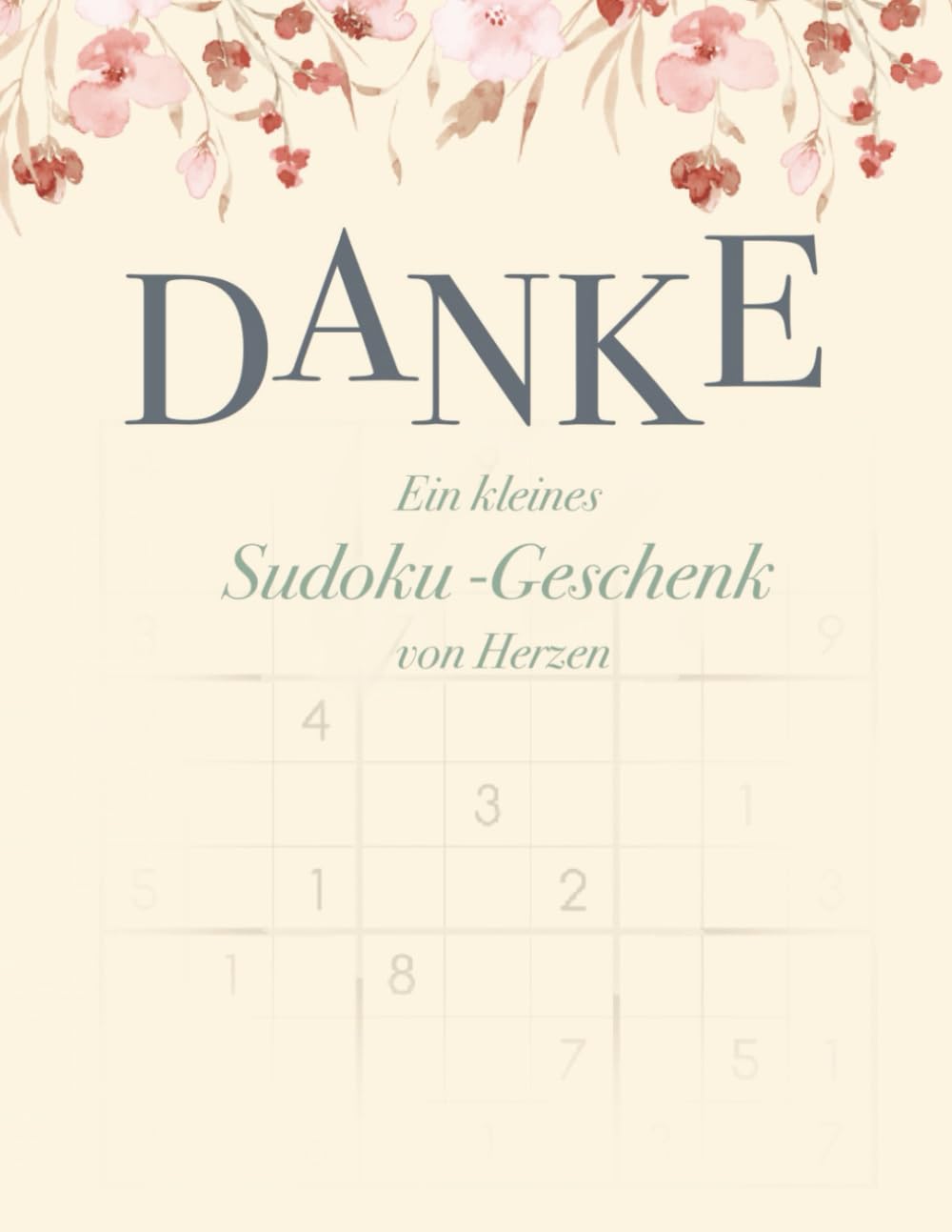 Dankeschön Geschenke – Danke Geschenke für Frauen | Sudoku leicht Geschenk: Danke Geburtstag Geschenk für Mama, Oma, Freundin, Lehrerin, Erzieherin | Abschiedsgeschenk Kollegin & Kollegen
