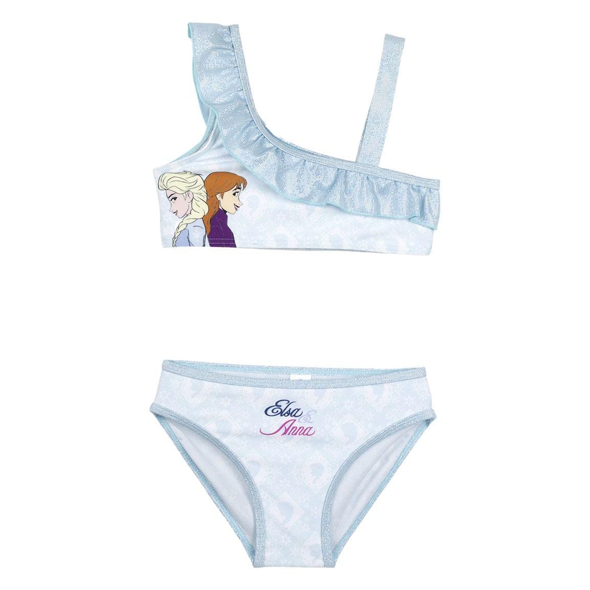 CERDÁ LIFE'S LITTLE MOMENTS Bikinis Infantiles para Niña Fabricados en Poliéster al 85% y en Elastano al 15% con Forro 100% Poliéster y Personajes de Frozen 2 | Licencia Oficial - Disney