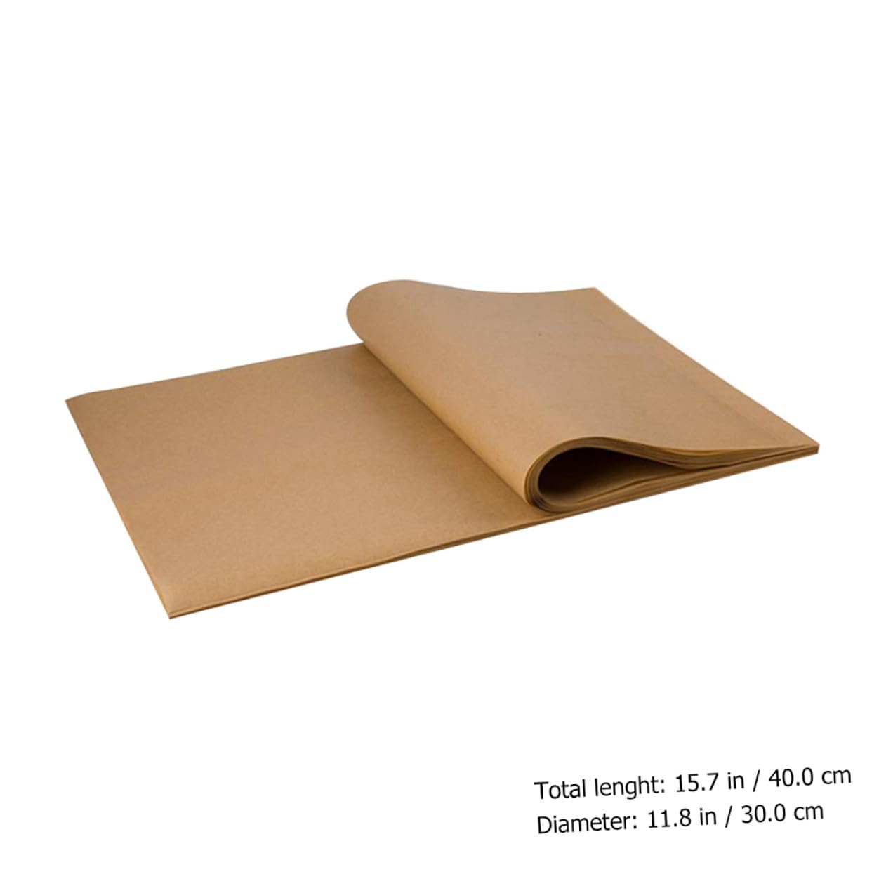 200 pezzi Carta da Forno Antiaderente Carta Parchment per Barbecue e Friggitrice ad Aria Resistenti Olio e Vapore per Cottura di Pane Torte e Dolci