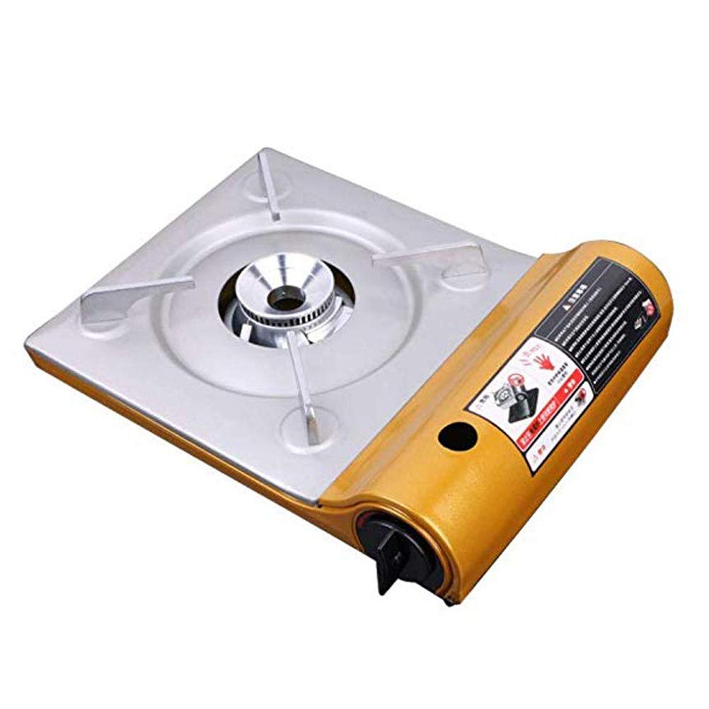 RajoNN Cuisinière à gaz à Cassette extérieure Portable Ultra léger Coupe-Vent Barbecue à gaz Sauvage pour Camping randonnée Barbecue cuisinière de Voyage Grill