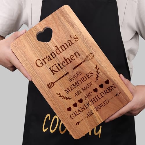 Grandmagiftwoodencheesecharcuterieboardsthoughtfulchristmasdecorkitchengiftsforgrandmotheruniquegrannymothersdaybirthdaygiftacaciawoodcuttingboardnanaxmaspresents Urban Country Home Decor Grandma gift wooden cheese charcuterie boards thoughtful christmas decor kitchen gifts for grandmother unique granny mothers day birthday gift acacia wood cutting board nana xmas presents urban country home decor