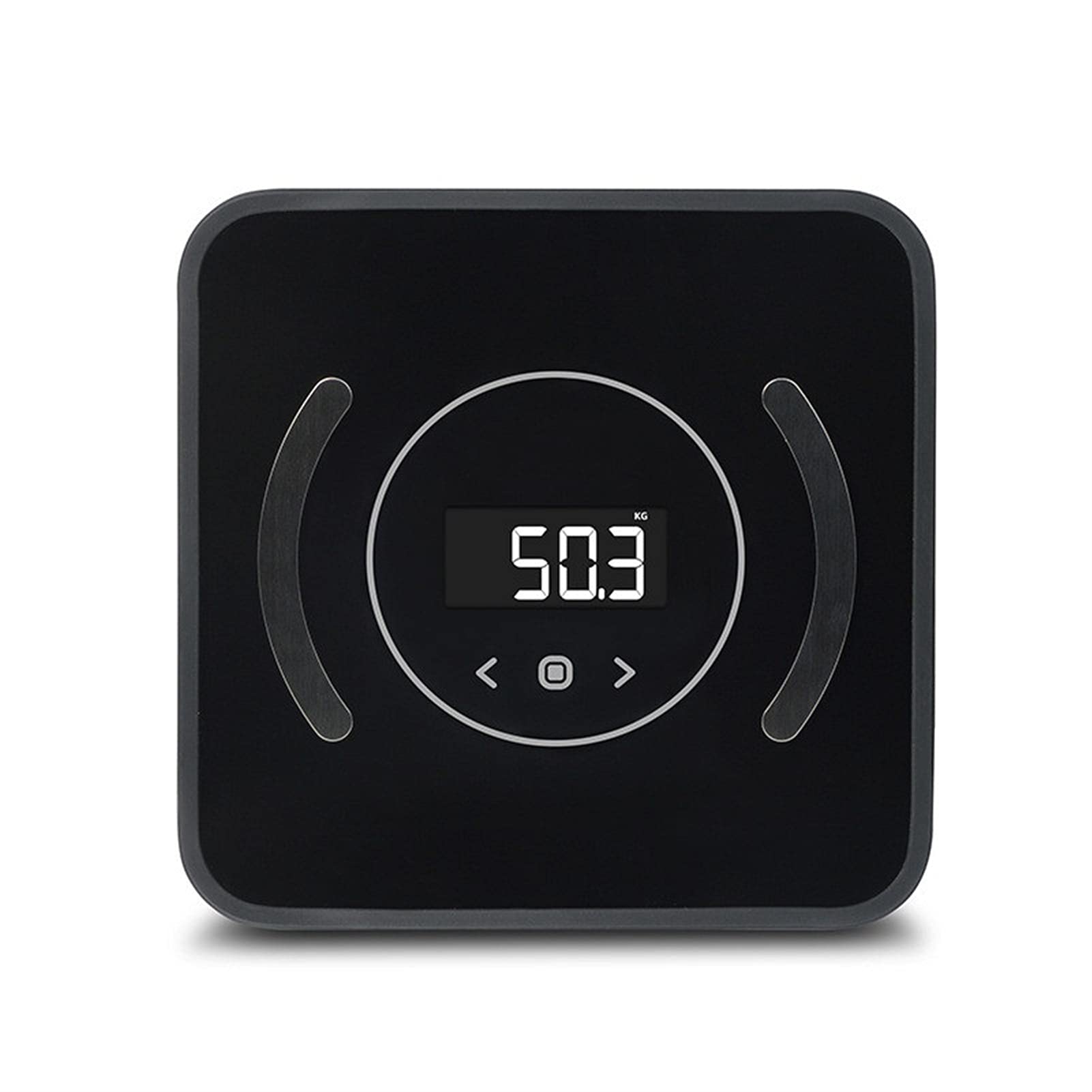Electronic scale weight scale drawing silicone anti-collision weighs 150kg intelligent physical fat called home health (Color : B)-image-23