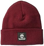 Timberland Men's Made In Usa Knit Watchcap, tibetan red, One Size