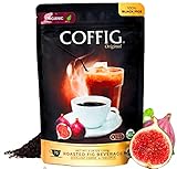 Coffig Original Organic Coffee Substitute, Roasted Fig Beverage, Caffeine-Free Herbal Energy Drinks,