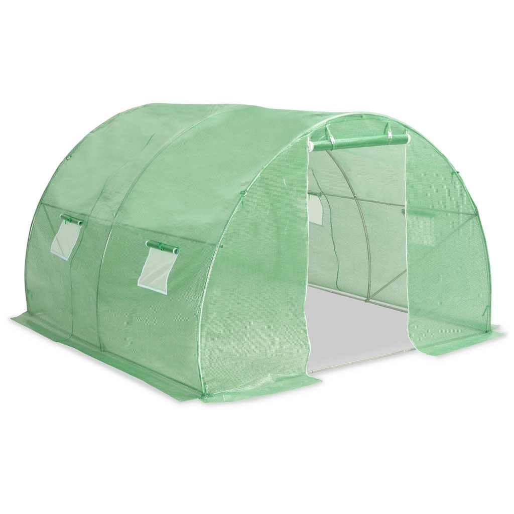 vidaXL Greenhouse 9m² 300x300x200cm Cold Frame Tunnel Tomato Plant House