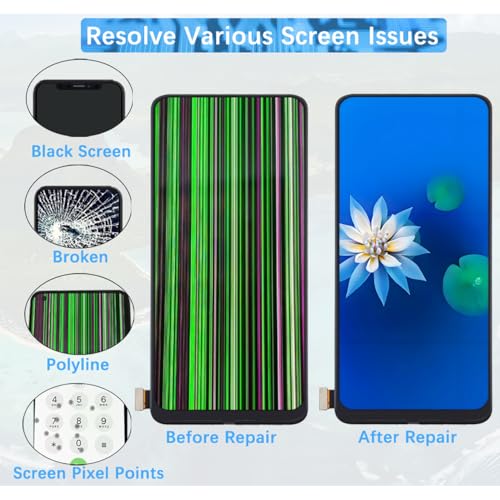 Tela de exibição para Xiaomi Poco F2 Pro TFT M2004J11G Montagem de substituição de tela LCD com kit