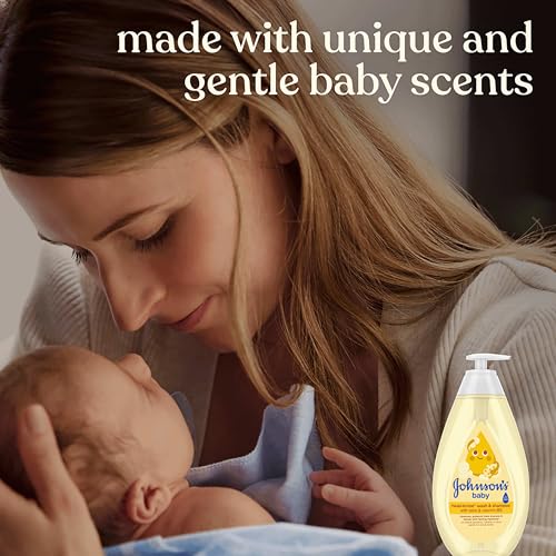 title johnson39s head-to-toe gentle baby body wash amp shampoo tear-free sulfate-free amp hypoallergenic bath wash amp shampoo for baby39s sensitive skin amp hair washes away 999 of germs 271 fl oz