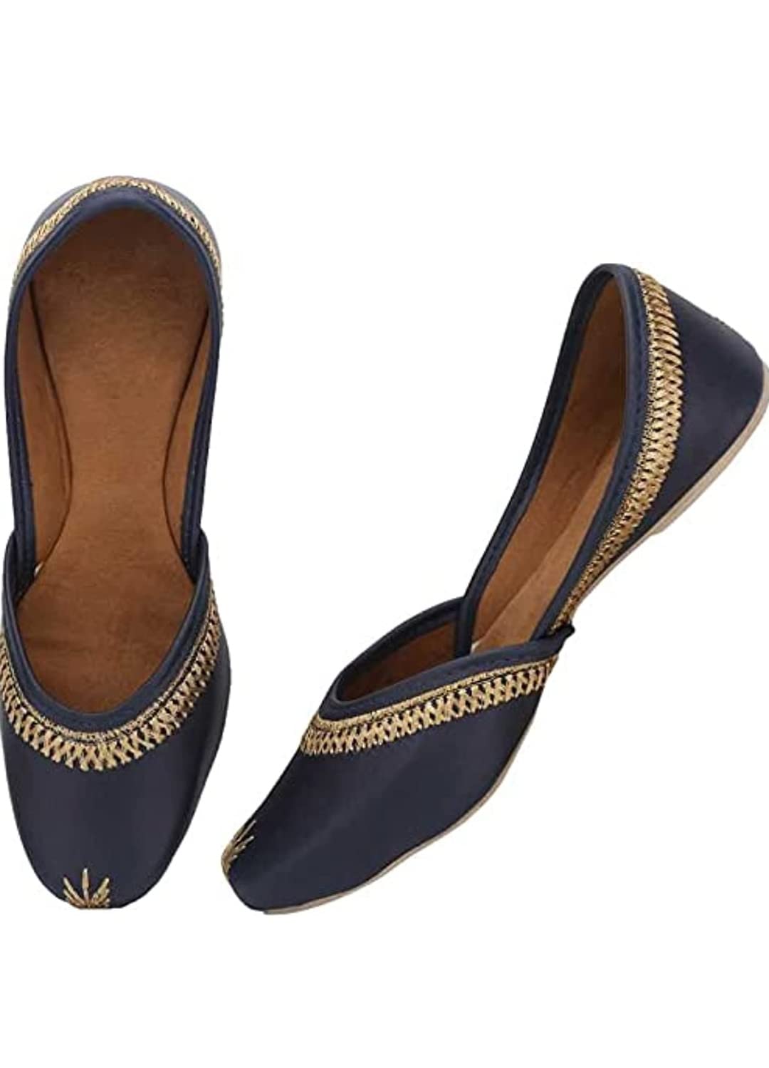 Bellie Bella Ethnic Jutti for WomenNagra Traditional Mojari Rajasthani Jutti-picture-38