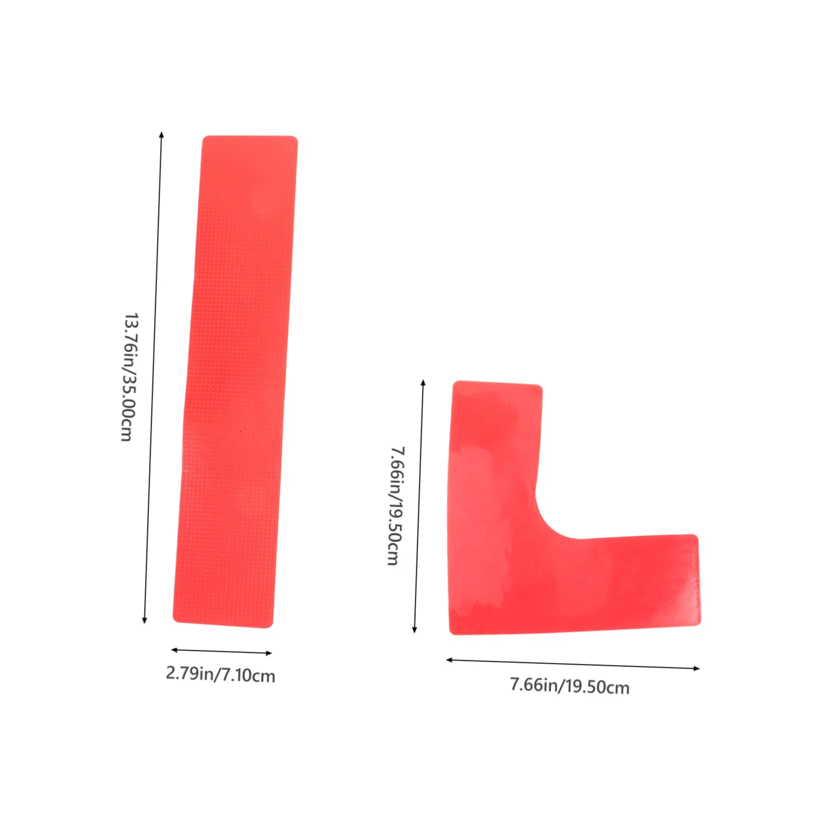 Kisangel 8pcs Soccer Training Markers TPE Carpet Markers for Football Basketball and Sports Bright Colored Agility Signs for Gym Class and Outdoor Training Activities