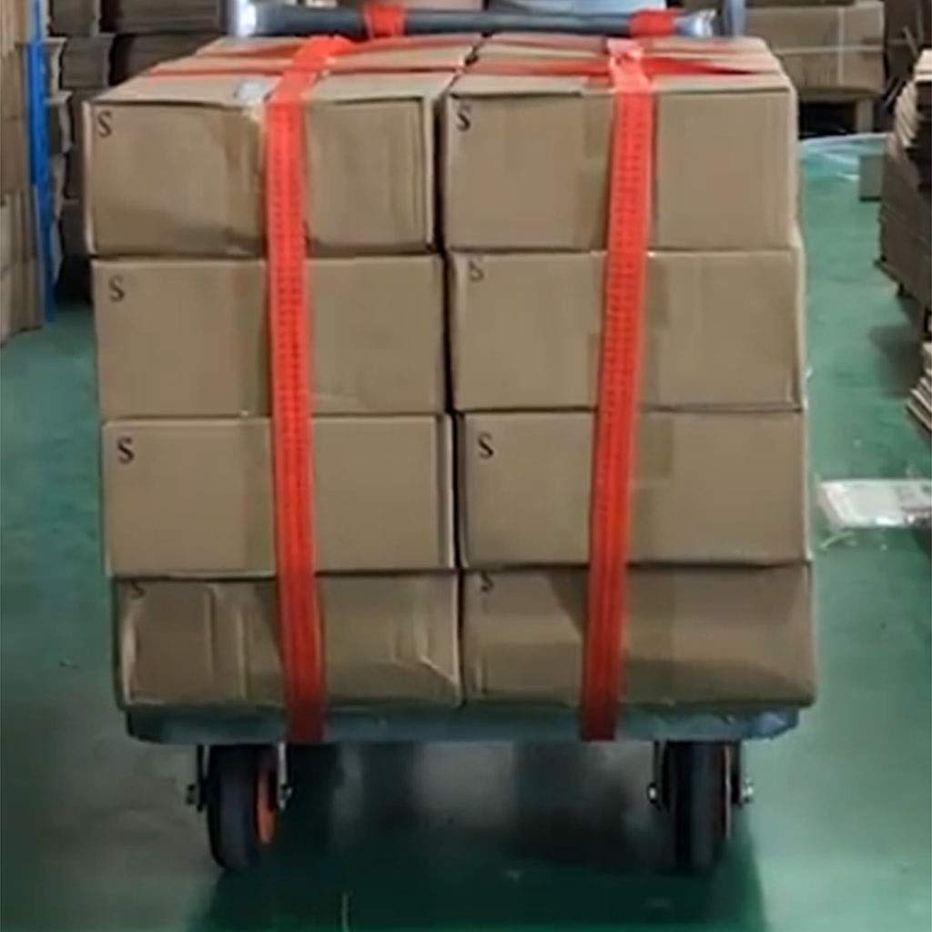 Correas de Amarre con trinquete, Correa de trinquete, Correas de Amarre - 1 Pulgada de Ancho - 10 pies - Rally 1000 kg - Cuatro Juegos - para Viajes autónomos, manejo de Carga
