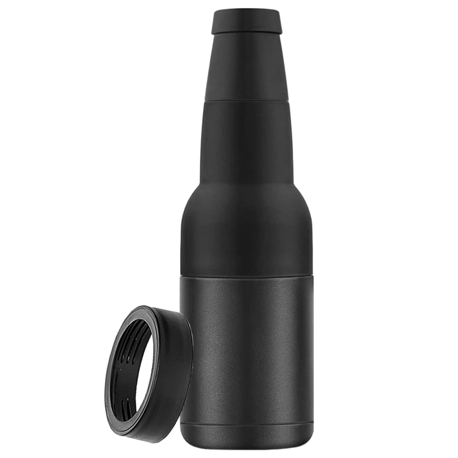 Enfriador de cerveza, portátil, aislante, aislante, mantiene la temperatura óptima, versátil enfriador de latas de cerveza, ideal para eventos al aire libre y uso en viajes
