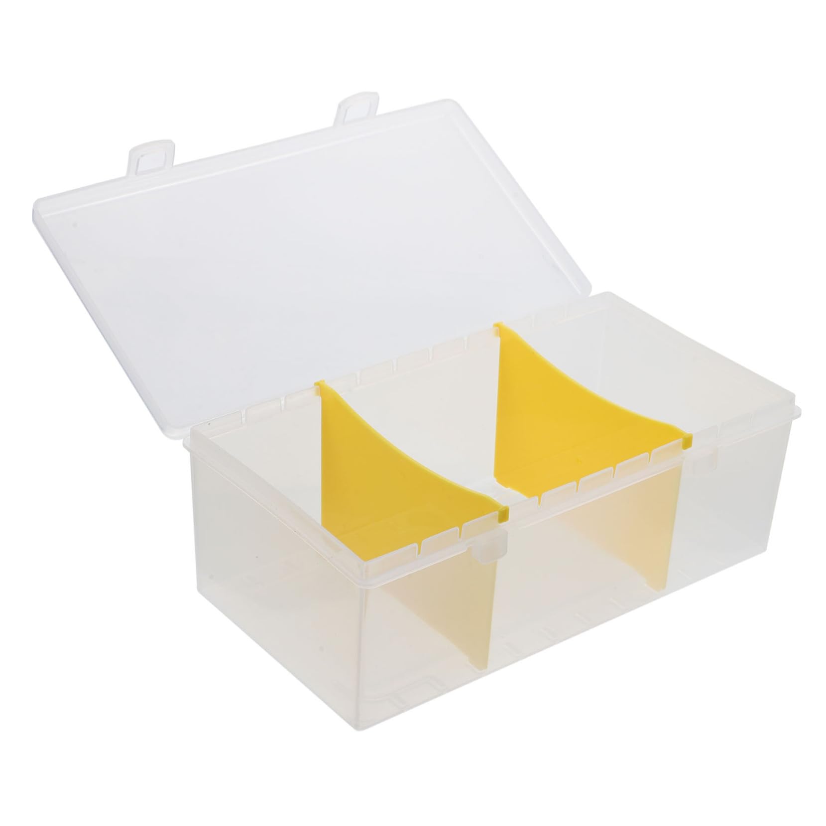 SHINEOFI Caja De 4 Piezas Mangas De Cartas Mostrar Organizador De Tarjeteros Juego De Cartas Caso Titulares Fundas Para Tarjetas De Carpeta Portátil Comercio Póster El Plastico Transparent
