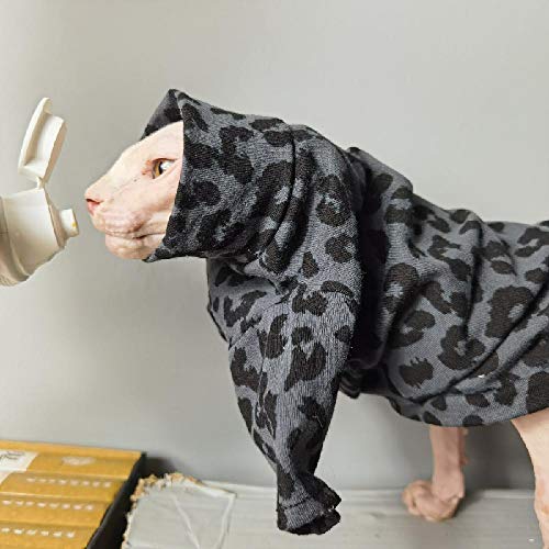 DOUJIN Vestiti per Gatti Senza peli Sphynx/Devon