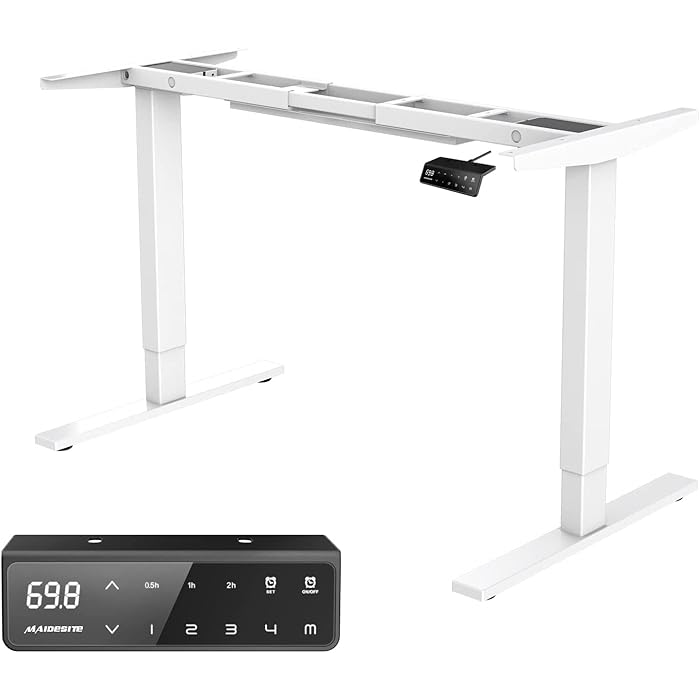 Buy MAIDeSITe Adjustable Height Standing Desk Frame TwoStage Desk