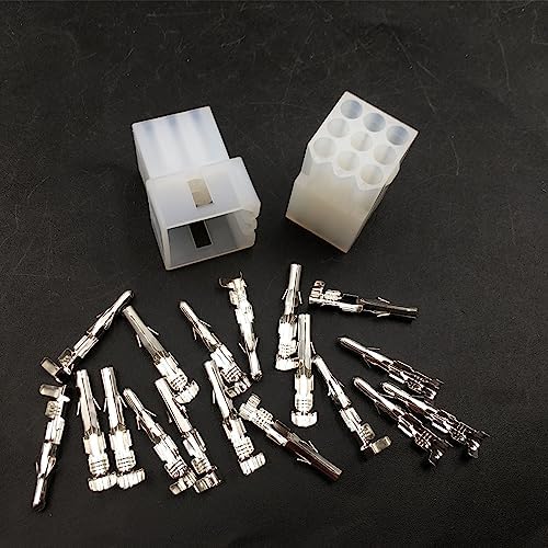IBVIBV 9 Pin Connector Repair End Kit Controller Truck Side Plug Compatible with BOSS Curtis Snow Plow