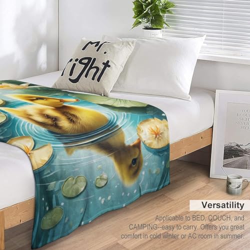 Plaid canard couverture polaire pour vos soirées cocooning - 7