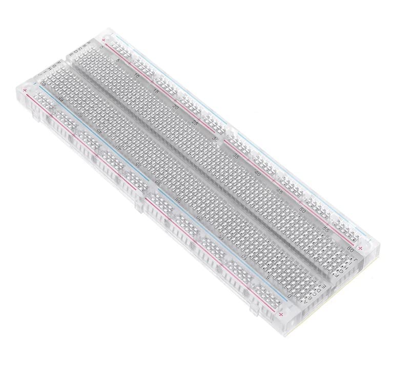 See full amazon price history chart for Transparent 830 Points Solderless Breadboard Transparent 830 Points Solderless Breadboard (B09TWQQWLR) Amazon Price History, Amazon Price Tracker