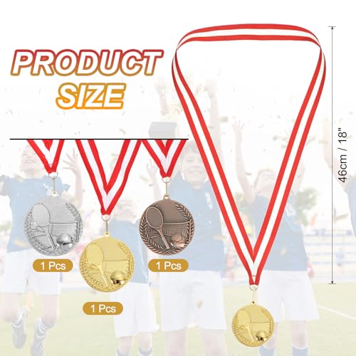 Medallas de tenis para torneos escolares y recuerdos de fiestas infantiles 2