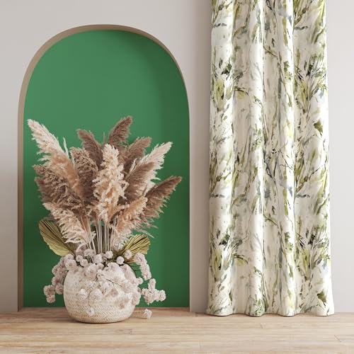 Image of Ultimate Trends Polyester Room Darkening Curtains for Doors and Window, Eyelets Curtain Block Up to 65% to 70% Sunlights, 8 FEET Packof 2,Oatmeal Cream