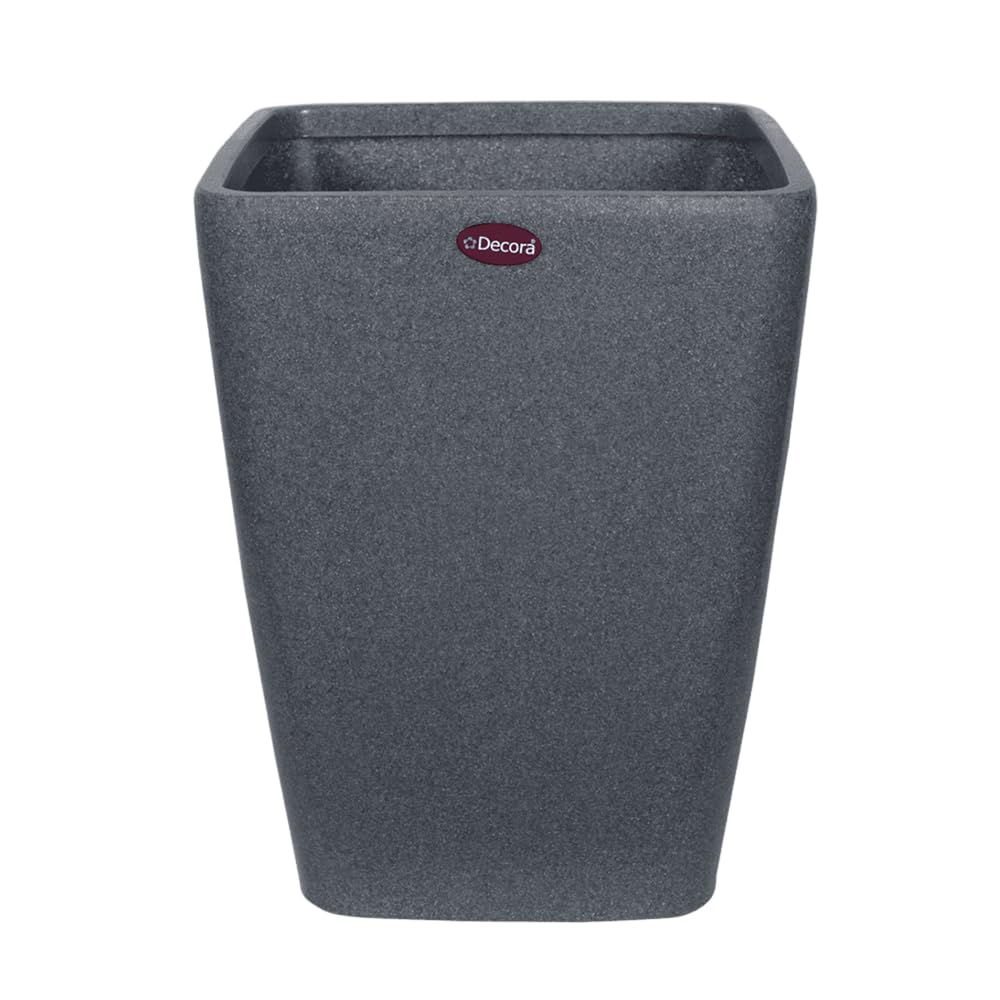 Decora Gleyz Cube High Pot (GCH 300)(Stone Grey)(Small)(with Drainage Hole) || Pots for Plants Polymer || Lightweight || Indoor-Outdoor || (B0CW9ZZYG6) Amazon Price History, Amazon Price Tracker