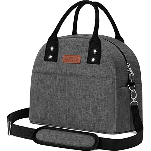 Insulated Lunch Bags For Women Men - Reusable Cooler Lunch Box For Office Work School Picnic Beach Workout Travel Gym- Freezable Tote Lunch Bag Organizer With Adjustable Shoulder Strap For Adult Kids #TOP10