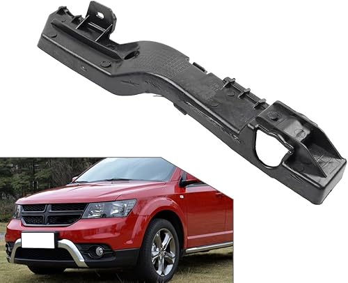 SIKUAI - Soportes de parachoques delantero ABS 5178411AD izquierdo para Dodge Journey 09-2020 (1 unidad)