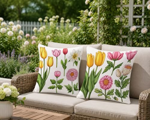 Housse de coussin impermeable anti tache fermeture eclair cachee - 5