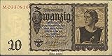  Deutsches Reich Rosenbg: 178a gebraucht (III) 1939 20 Reichsmark (Banknoten für Sammler)