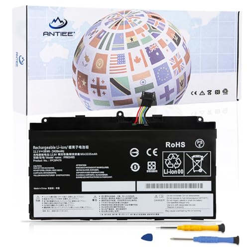 ANTIEE 38Wh FPCBP479 FPB0326S FPB0349S Laptop Batteria Compatibile Con FUJITSU Stylistic Q616 Q665 Q738 Q739 CP690859 CP690859-01 CP700540-01 31CP6/56/77 11.1V...