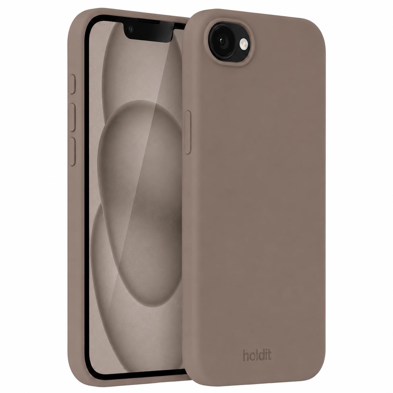 Amazon.co.jp: Holdit スマホケース (iPhone 17e / 16e / モカブラウン